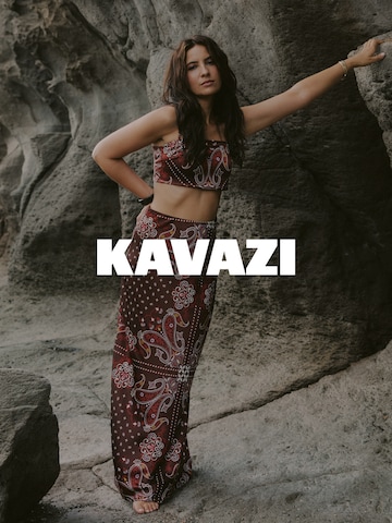 KAVAZI Обычный Штаны в Бежевый