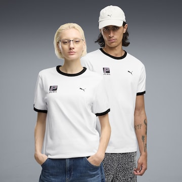 PUMA Funktionsshirt in Weiß: Vorderseite