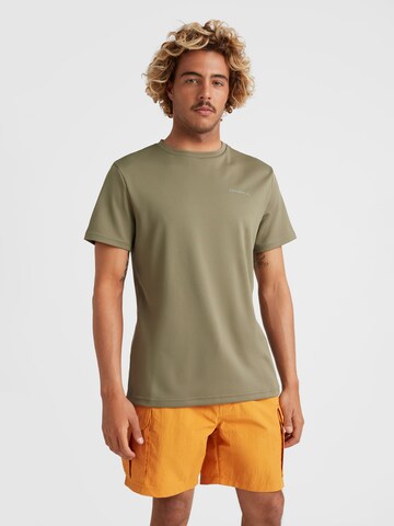 O'NEILL - Camiseta en verde: frente