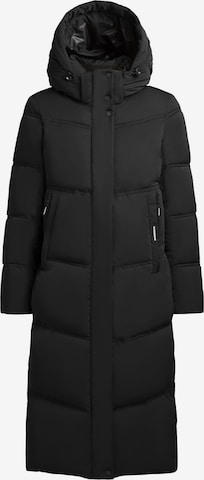 Cappotto invernale 'Luga2' di khujo in nero: frontale