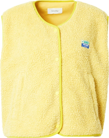 Gilet 'HOKTOWN' AMERICAN VINTAGE en jaune : devant