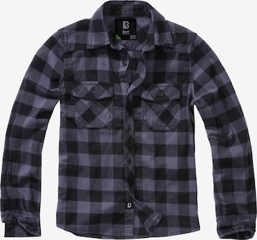 Regular fit Camicia di Brandit in nero: frontale