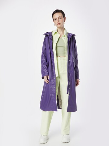 ILSE JACOBSEN Přechodný kabát – fialová