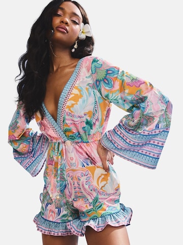 Lipsy Jumpsuit in Mixed colours: front