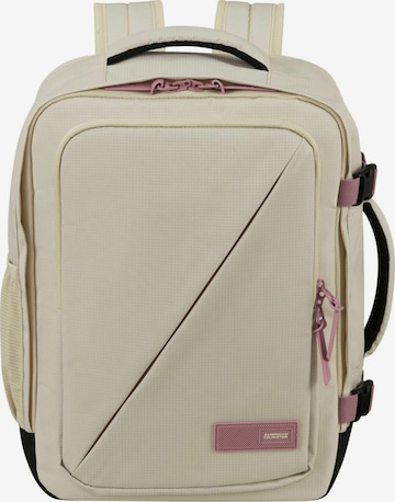 American Tourister Backpack 'TAKE2CABIN CASUAL BACKPACK MS' in Beige: front