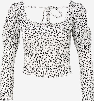 Miss Selfridge PetiteBluza - bijela boja: prednji dio