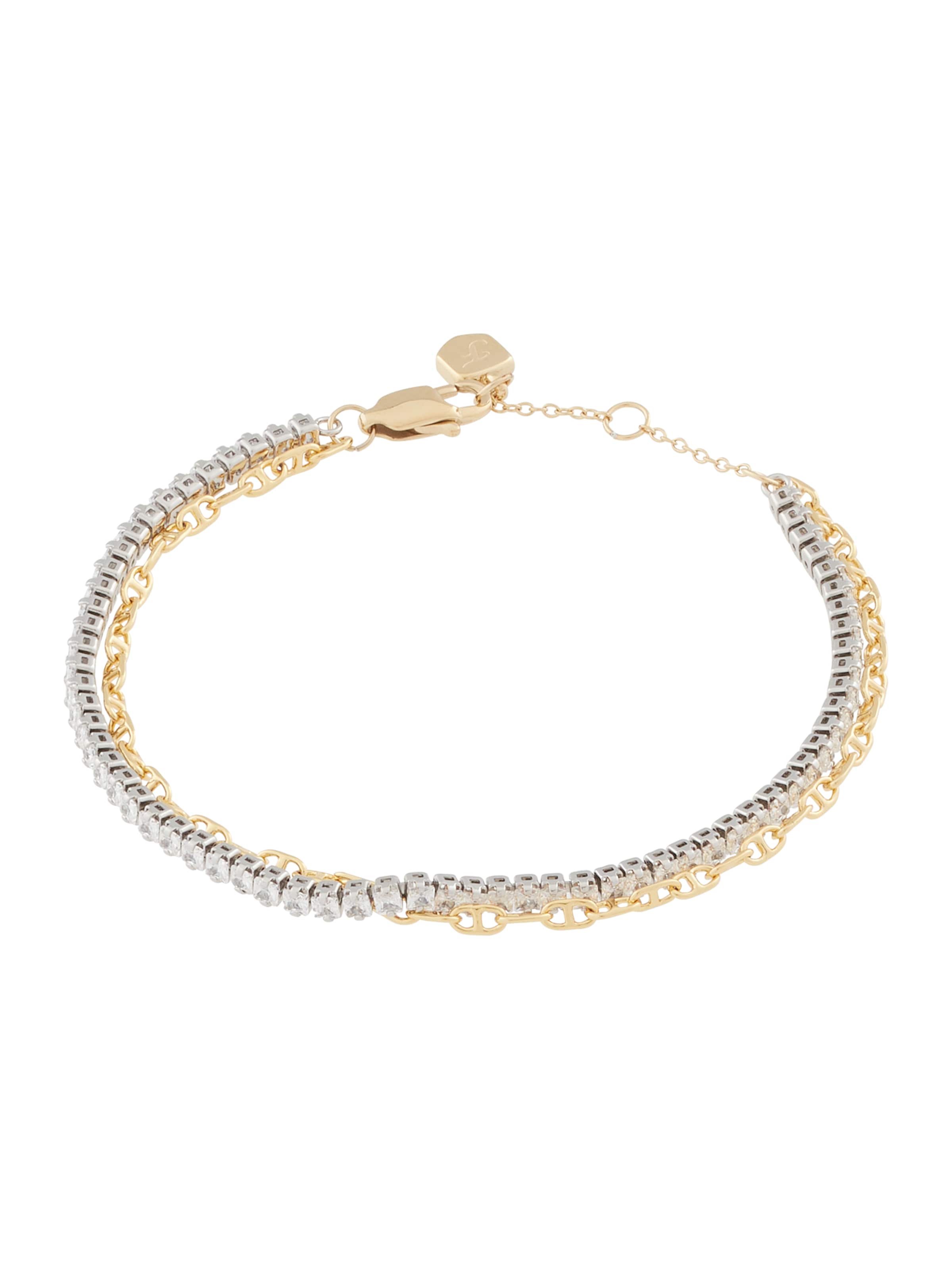 FOSSIL Верижка 'Heritage' в злато: отпред