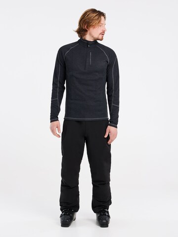 PROTEST Athletic Sweatshirt 'PRTLOUISIANA' in Black