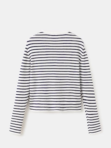 Cardigan 'LEA' MANGO KIDS en blanc