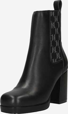 Karl Lagerfeld Chelsea Boots 'LAVINIA' i svart: forside