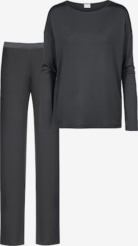 Mey Pyjama 'Pure Chic' in Grau: Vorderseite