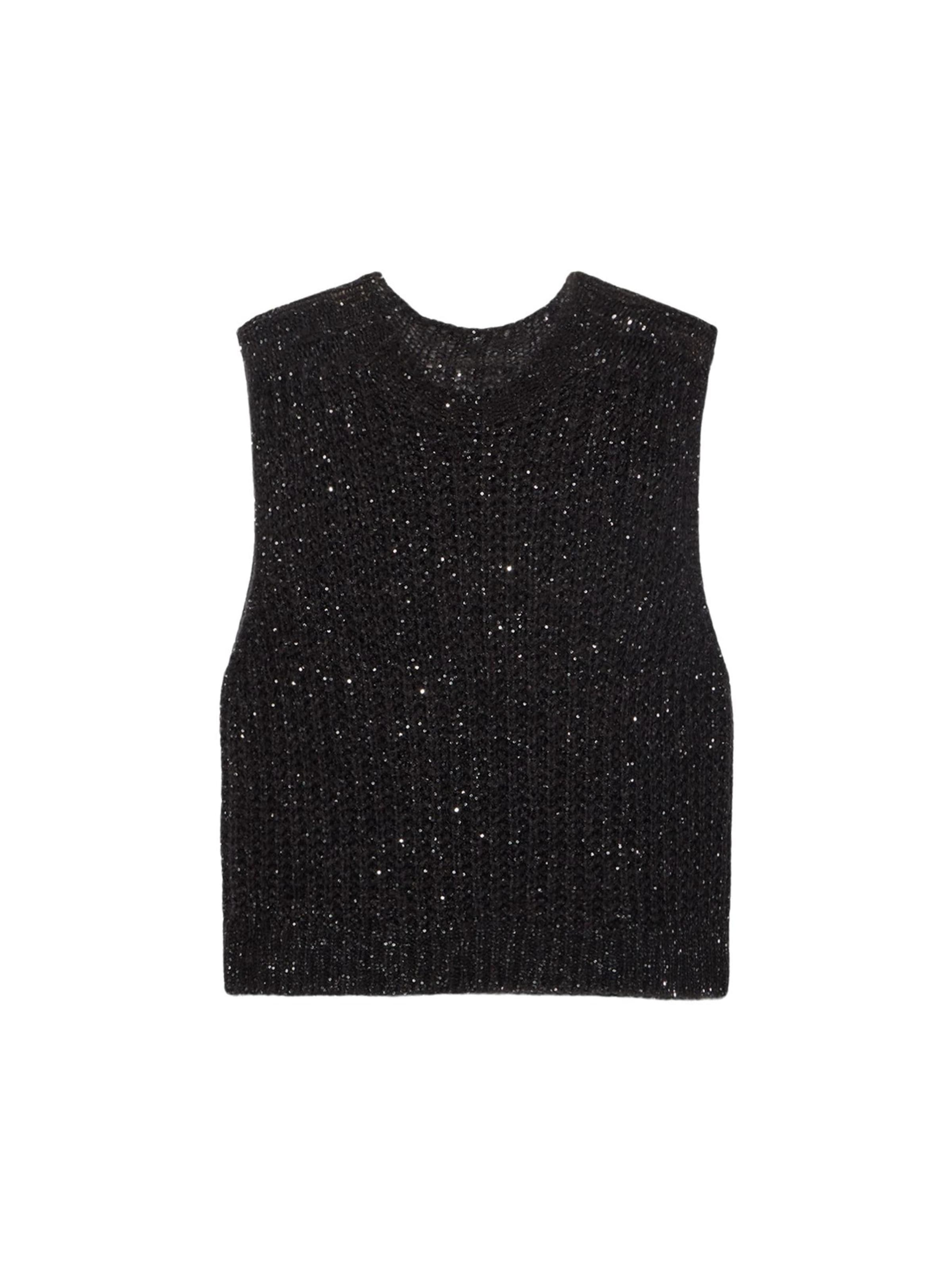 Pullover di oltre in grigio: frontale