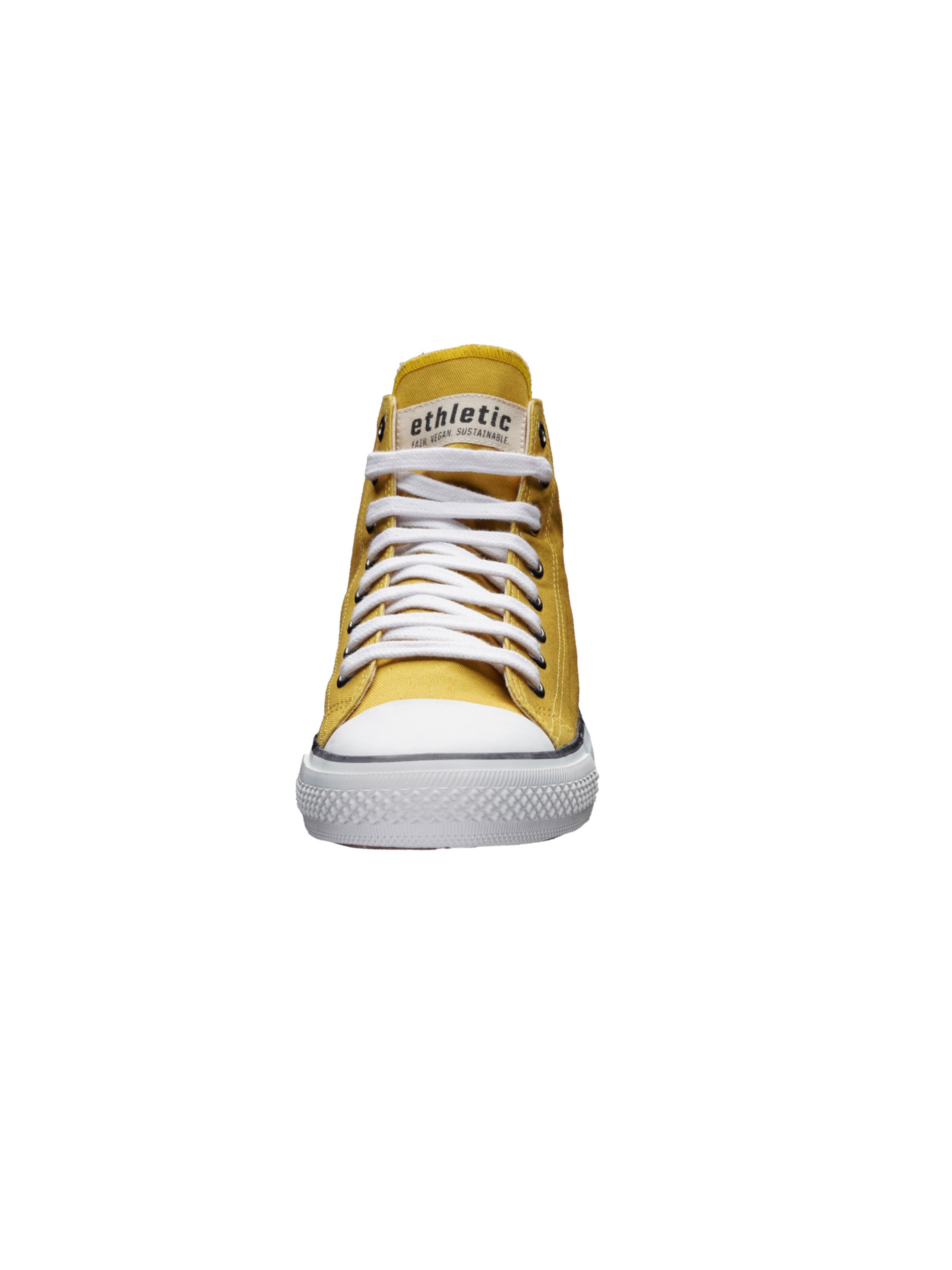 Ethletic High-Top Sneakers in Yellow