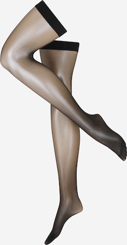 Calza velata 'Individual' di Wolford in nero: frontale