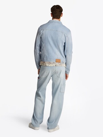 Tommy Jeans Átmeneti dzseki 'RYAN' - kék: hátul