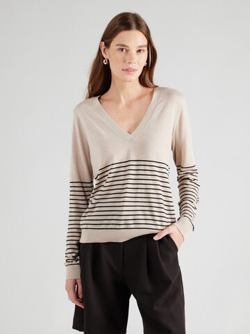 Pull-over 'Abella' VILA en beige : devant