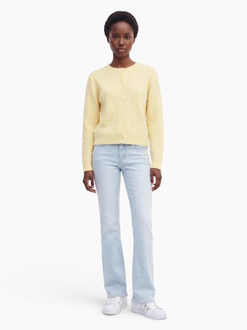 PIECES Knit cardigan 'PCSILLY' in Yellow