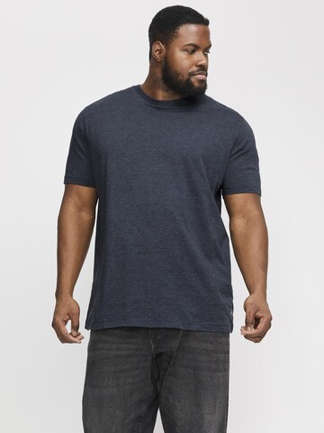 Jack & Jones Plus Shirt in Blue: front