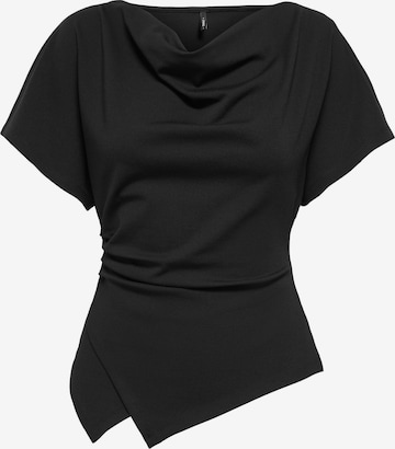 T-shirt 'ONLEMBER' ONLY en noir : devant