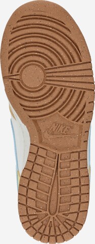 balts Nike Sportswear Zemie brīvā laika apavi 'DUNK'