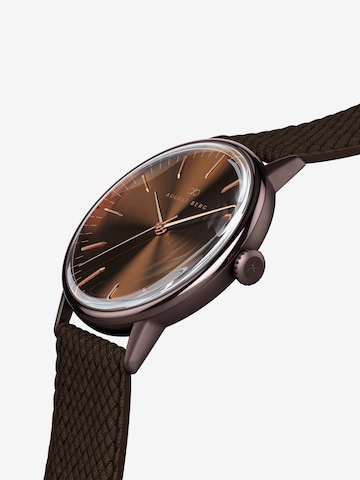 August Berg Analoog horloge 'Serenity' in Bruin