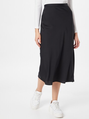 Calvin Klein Regular Rok in Zwart: voorkant