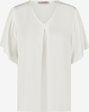 Lovely Sisters Blouse 'Mila' in White: front