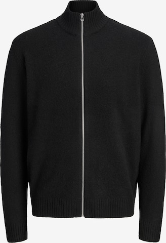 Jack & Jones Junior Kardigan 'JJSOHO OLLIE' w kolorze czarny: przód