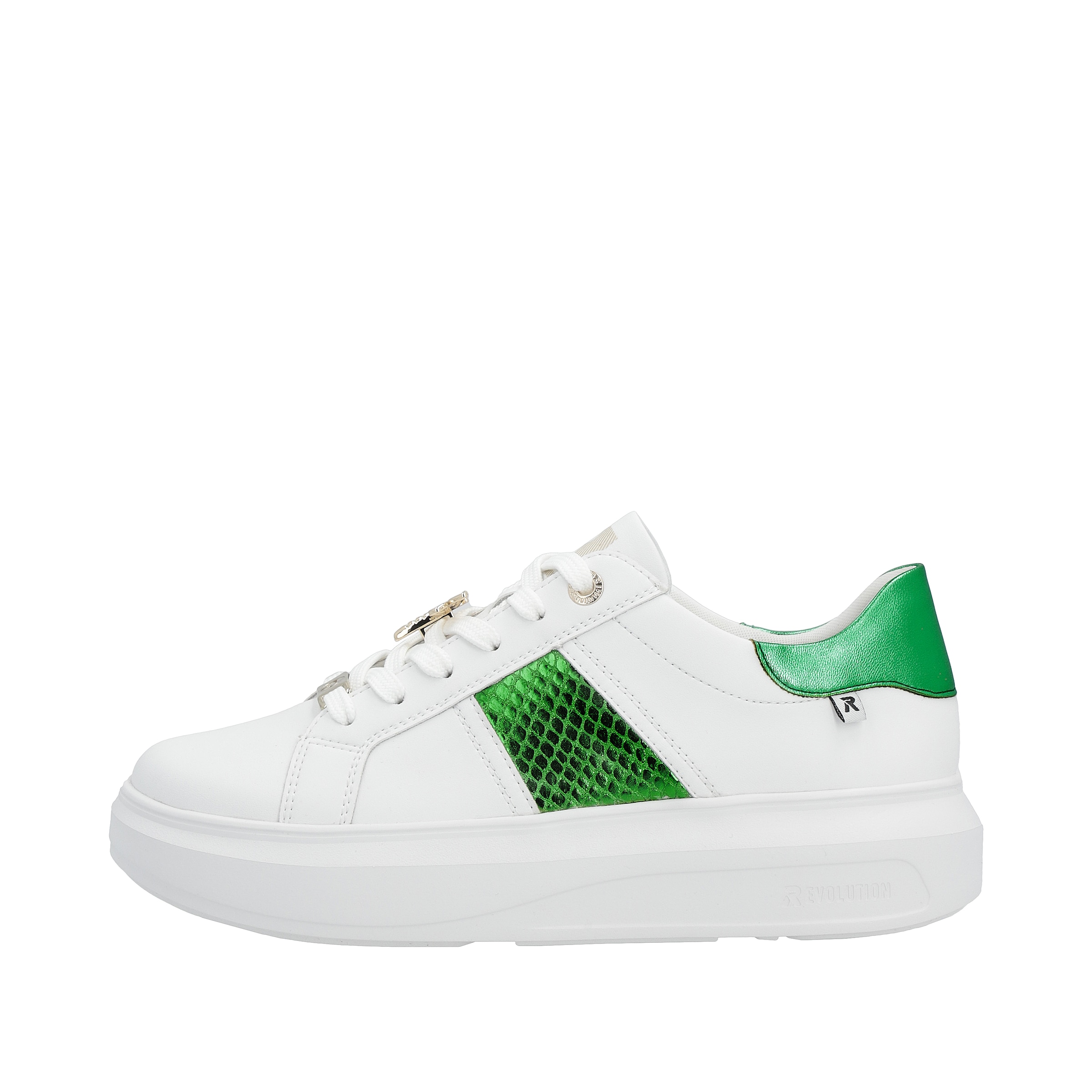 Baskets basses Rieker Sport en blanc