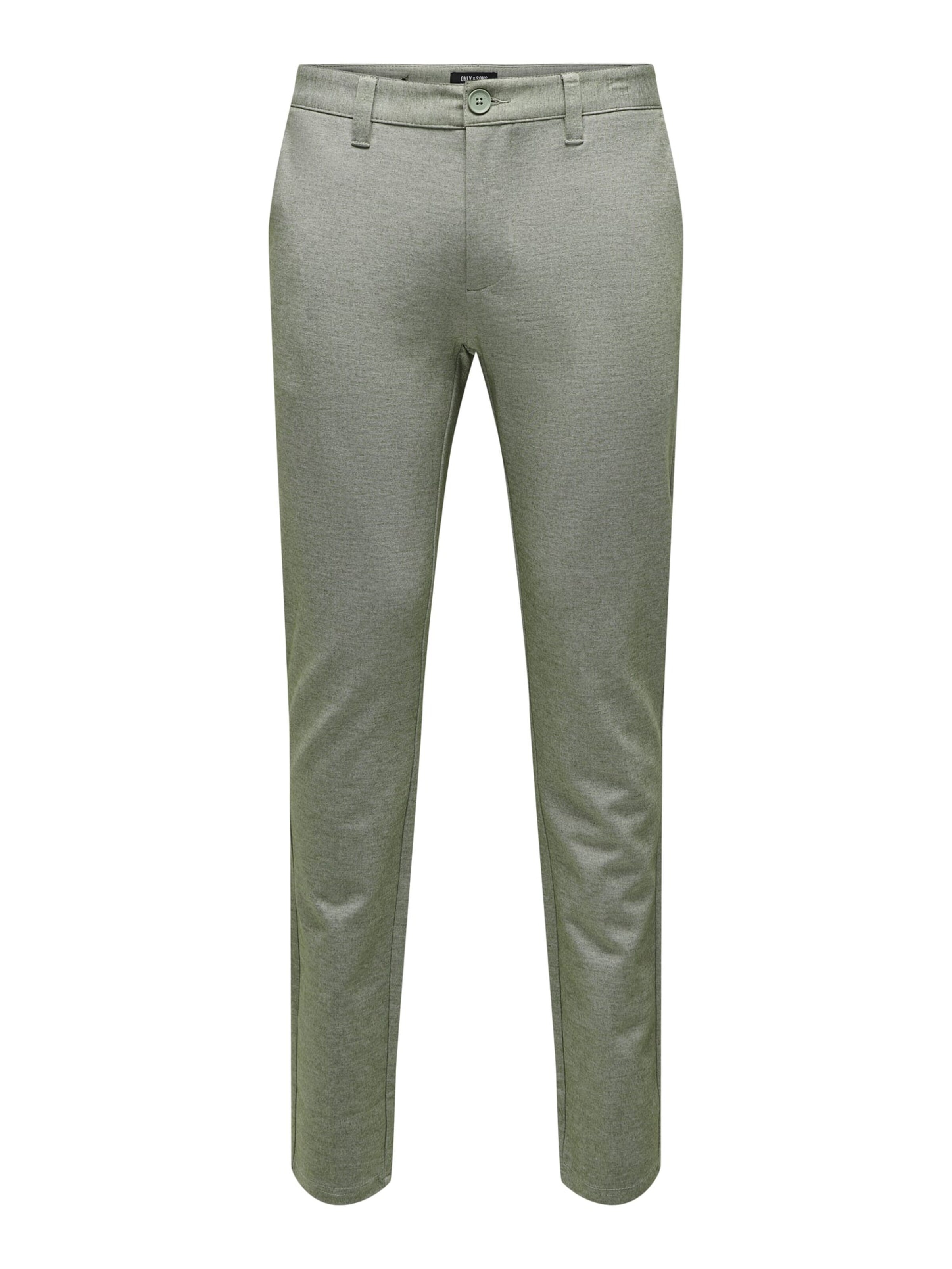 Only & Sons Baggy Trousers 'Mark' in Green: front