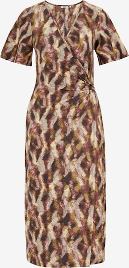 WE Fashion Mekko värissä pastellinkeltainen / tummankeltainen / magenta / musta, Tuotenäkymä