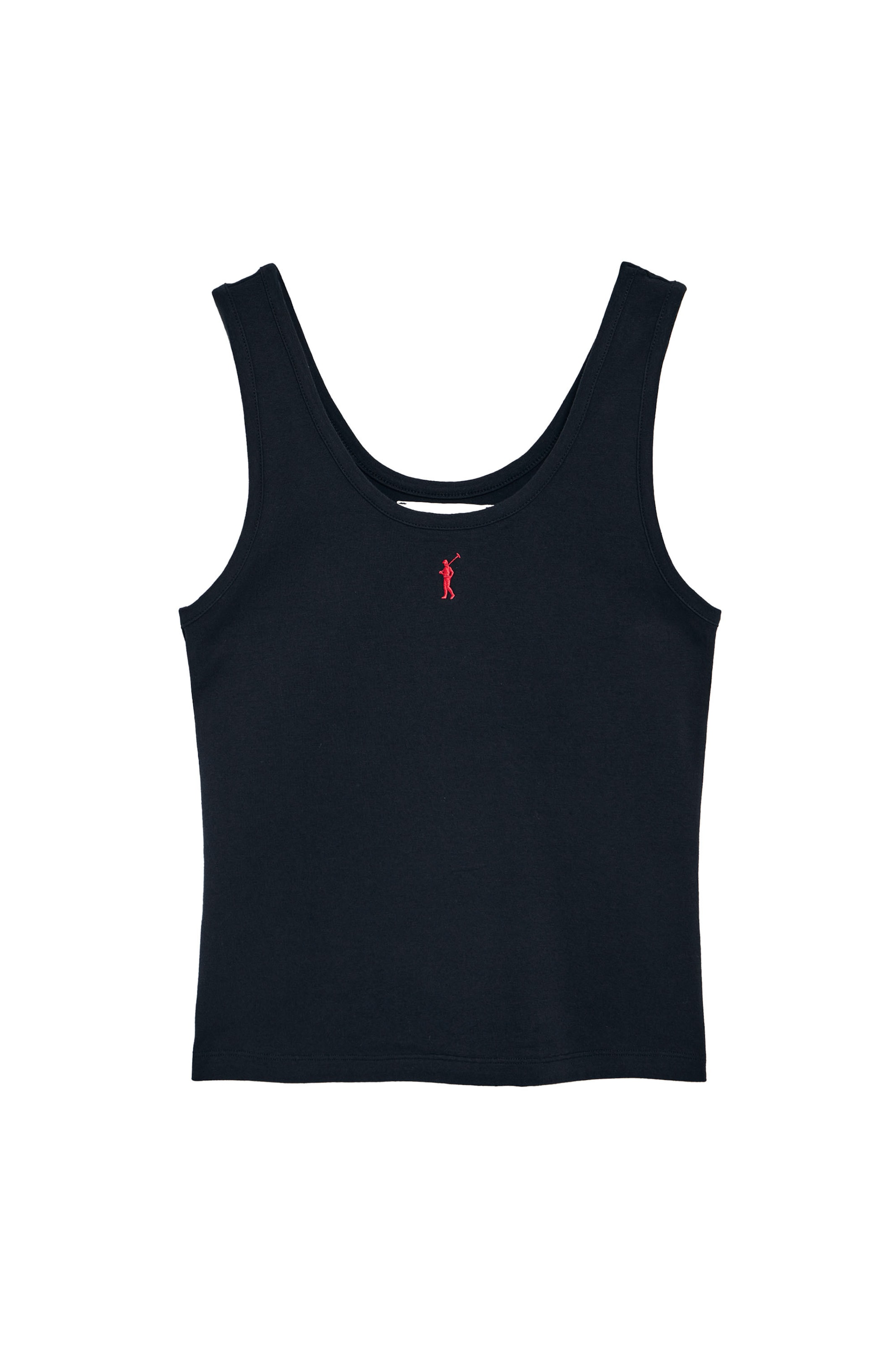 Polo Club Top in Blau: Vorderseite