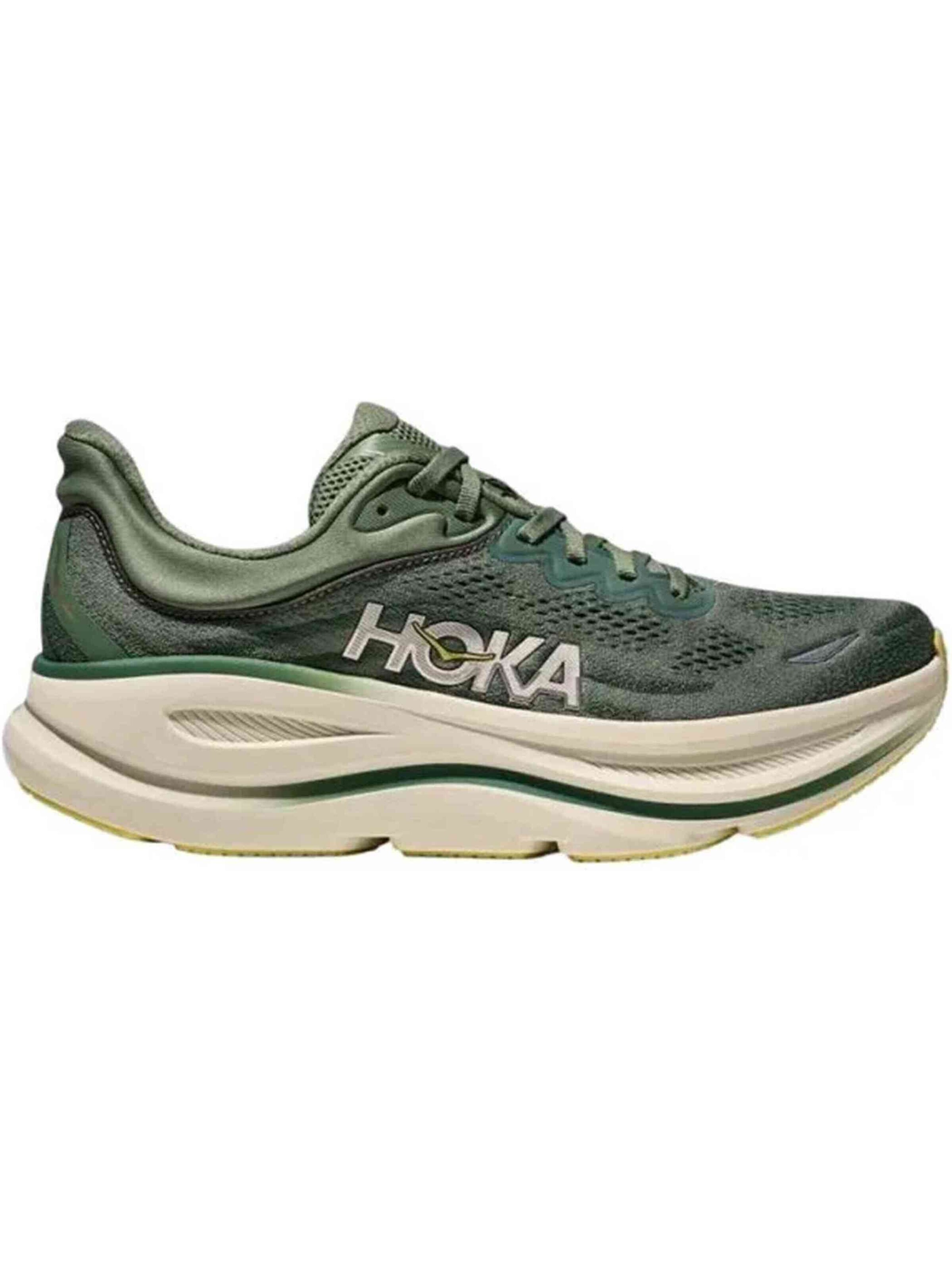 HOKA Loopschoen 'Bondi 9' in Groen: voorkant