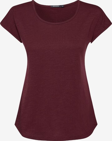 GREENBOMB Shirt in Rood: voorkant