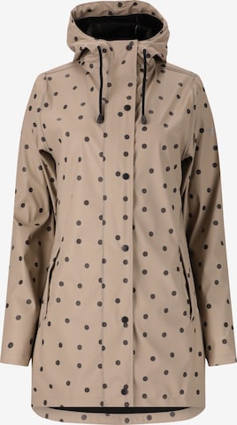 Weather Report Performance Jacket 'Sunrise' in Beige: front