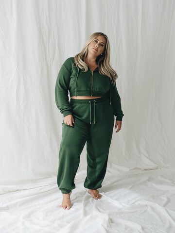 CITA MAASS - Sudadera con cremallera en verde