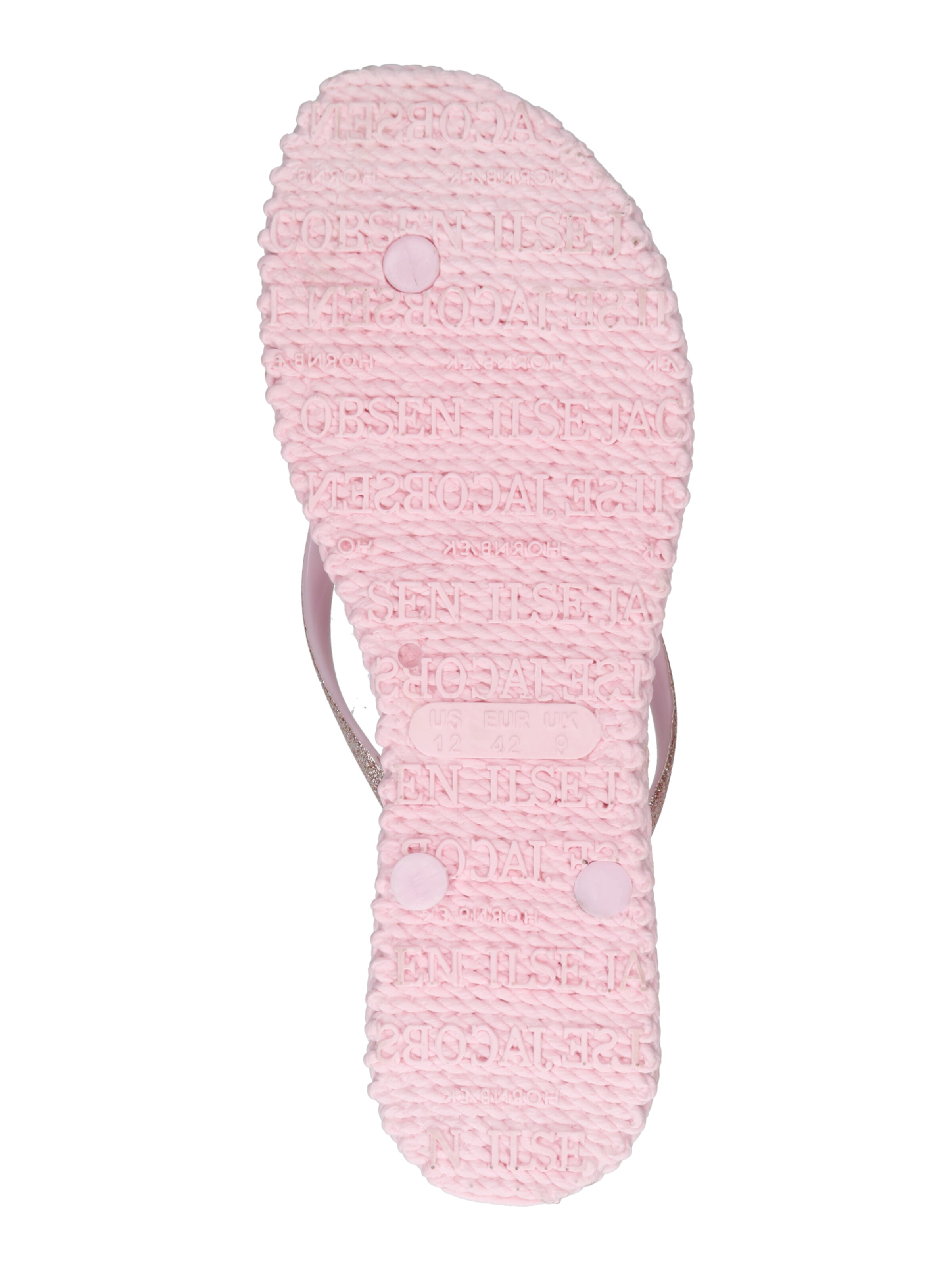 ILSE JACOBSEN T-bar sandals in Pink
