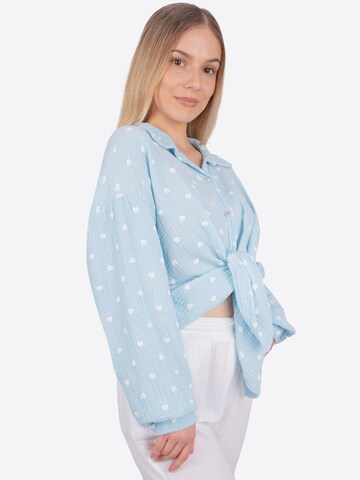 Chemisier 'Liya' Seasons of April en bleu