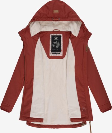 Ragwear Funkcionalna jakna 'Zuzka' | rdeča barva