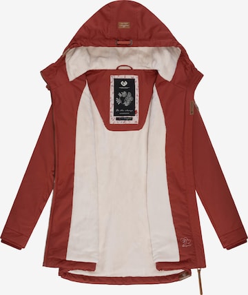 Ragwear Weatherproof jacket 'Zuzka' in Red