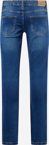 Denim Project Slimfit Jeans 'Mr. Red' in Blauw