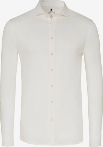 DESOTO Zakelijk overhemd in Wit: voorkant