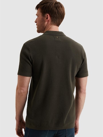 Maglietta 'Polo shirt with waffle texture' di PME Legend in verde