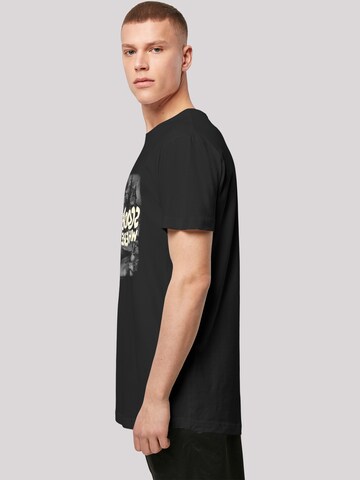 T-Shirt 'Scary Castle' F4NT4STIC en noir