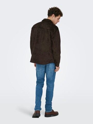 Only & Sons Baggy Jeans 'Loom' in Blauw