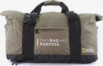 National Geographic Travel Bag 'Pathway' in Green: front