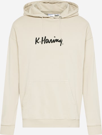 Cotton On Sweatshirt 'KEITH HARING' in Wit: voorkant