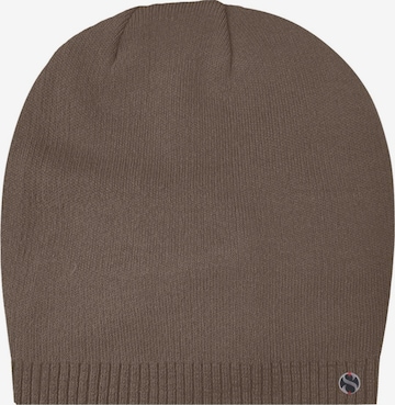 SAMAYA Mütze 'Elen' in Braun: Vorderseite