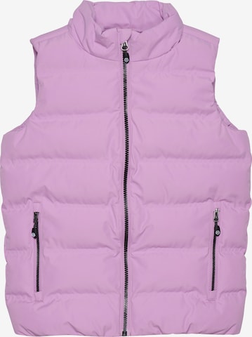 COLOR KIDS Vest in Purple: front