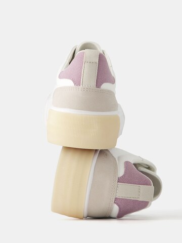 Bershka Platform trainers in White